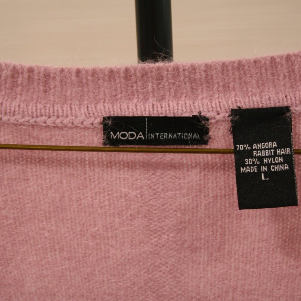 Moda International Angora Sweater Dress - Picture 2 of 4
